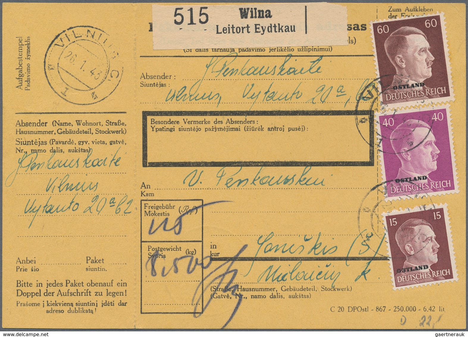 Deutsches Reich - 3. Reich: 1938/1945, Die "etwas Andere" Briefsammlung 3. Reich. Die Sammlung Begin - Autres & Non Classés