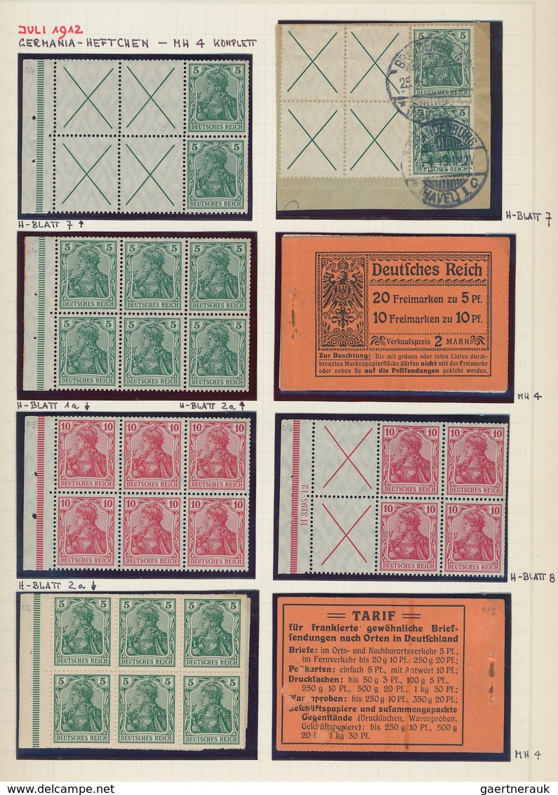 Deutsches Reich - Zusammendrucke: 1910/1941, Umfassende, Meist Postfrische/ungebrauchte Sammlung Der - Se-Tenant