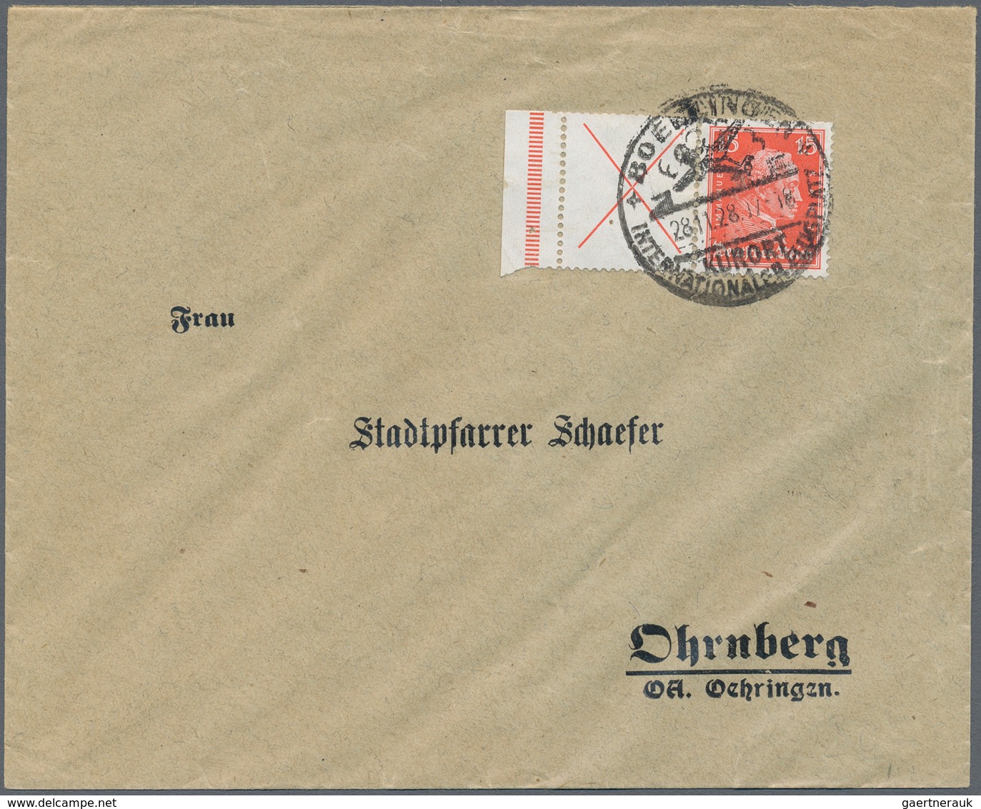 Deutsches Reich - Zusammendrucke: 1926/1933, Lot Von Drei Briefen: W 23 Und W 24.1 Je Als Portogerec - Se-Tenant