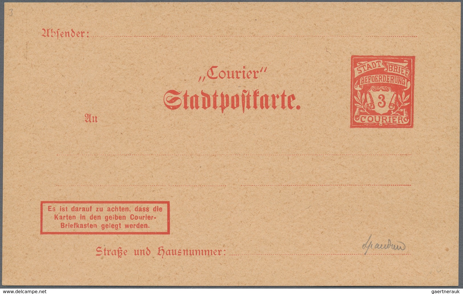 Deutsches Reich - Privatpost (Stadtpost): 1880/1900 (ca.), umfassende Sammlung von ca. 760 (meist un