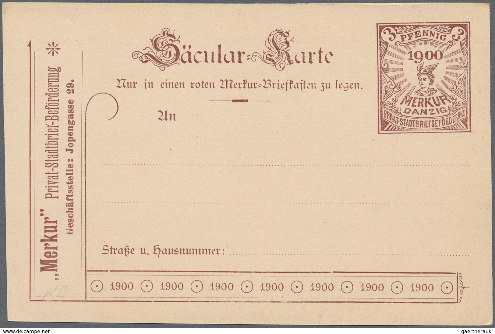 Deutsches Reich - Privatpost (Stadtpost): 1880/1900 (ca.), umfassende Sammlung von ca. 760 (meist un