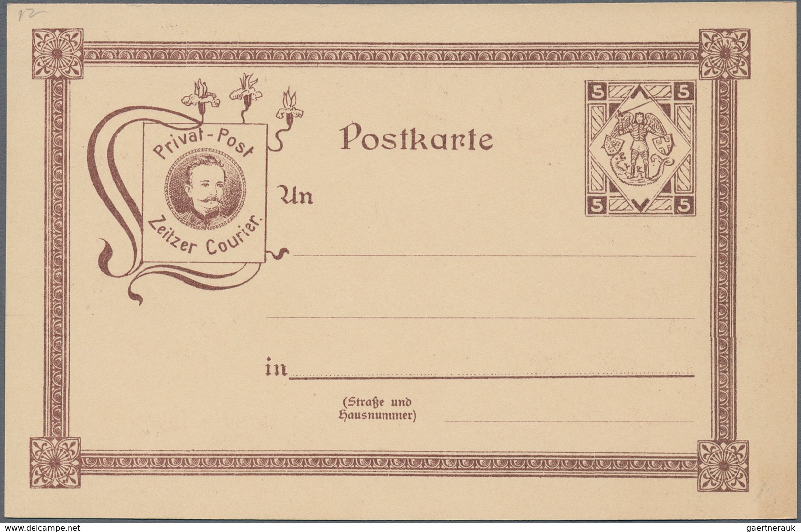 Deutsches Reich - Privatpost (Stadtpost): 1880/1900 (ca.), umfassende Sammlung von ca. 760 (meist un