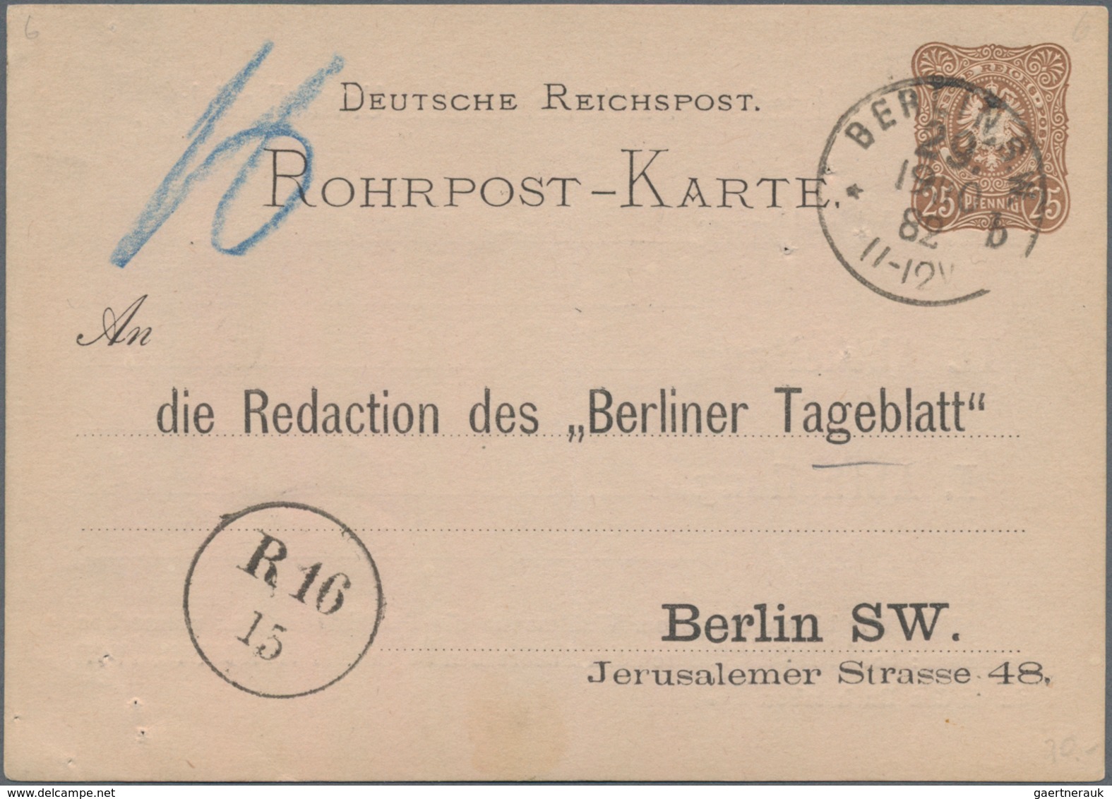 Deutsches Reich - Ganzsachen: 1870-1920 (ca.), Sammlungspartie Von Rund 250 Ganzsachen, Dabei Auch F - Autres & Non Classés