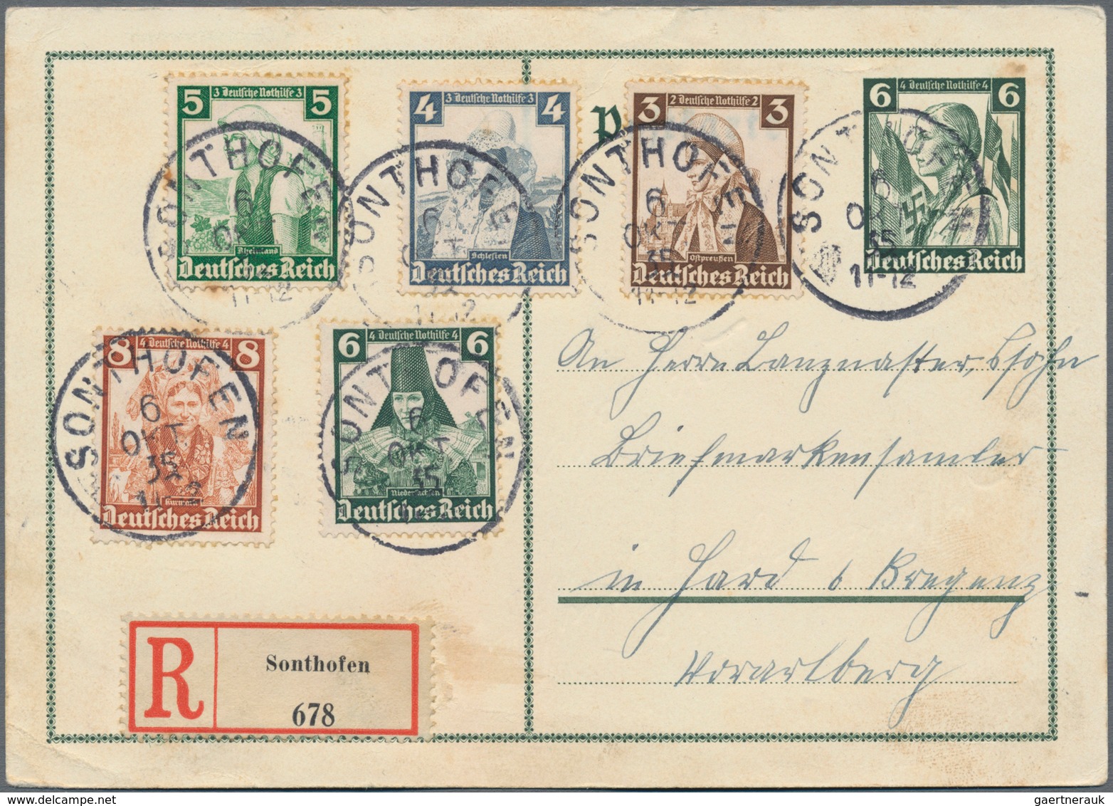 Deutsches Reich - Ganzsachen: 1872/1945 riesiger Posten von etlichen Tausend gebrauchten und ungebra