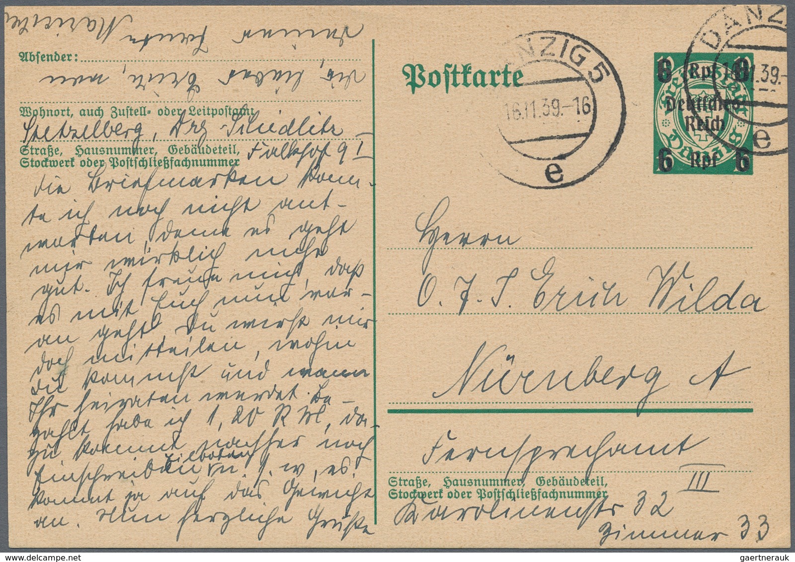 Deutsches Reich - Ganzsachen: 1874-1944, Spannender Bestand Mit über 1.000 Ganzsachenkarten Und Umsc - Sonstige & Ohne Zuordnung