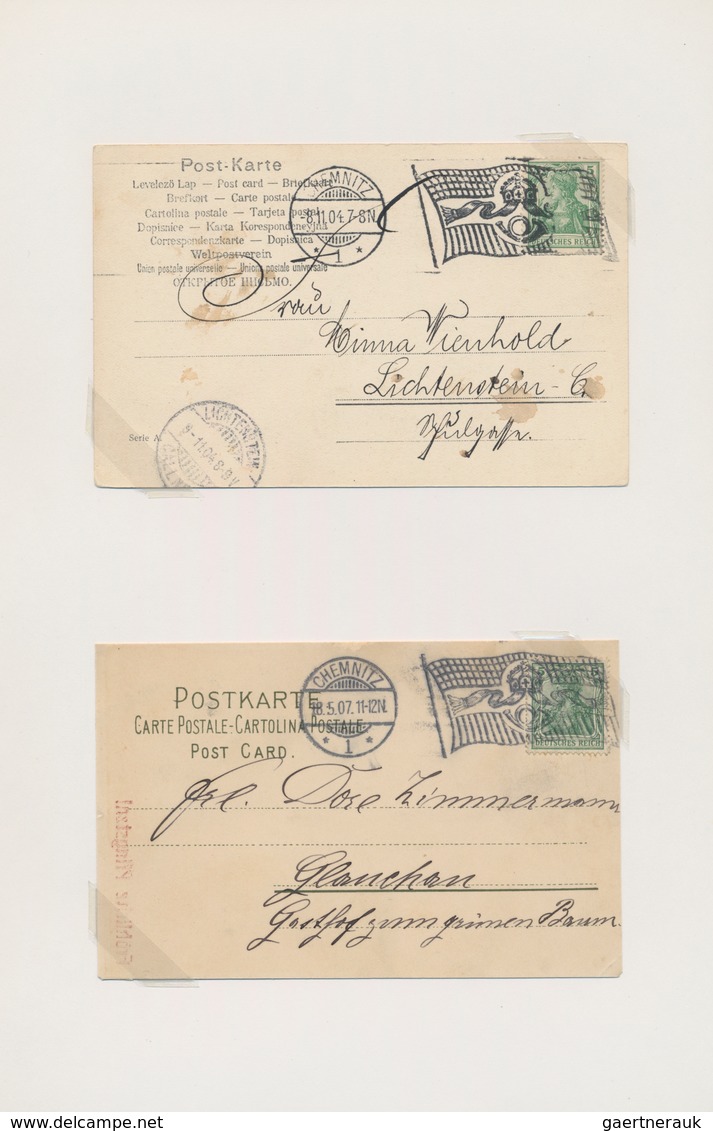 Deutsches Reich - Stempel: 1906/1941, Maschinenstempel Und Freimarkenstempler, Sammlung Von Ca. 60 K - Maschinenstempel (EMA)