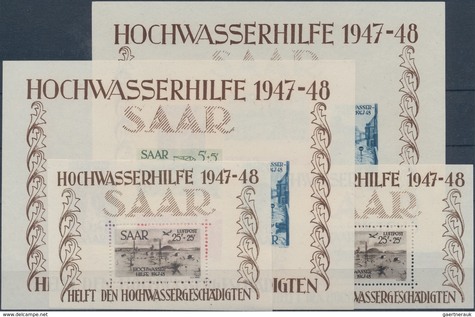 Deutsches Reich - Nebengebiete: 1900/1955 (ca.), Uriges Und Gehaltvolles Konglomerat Auf Steckkarten - Sammlungen