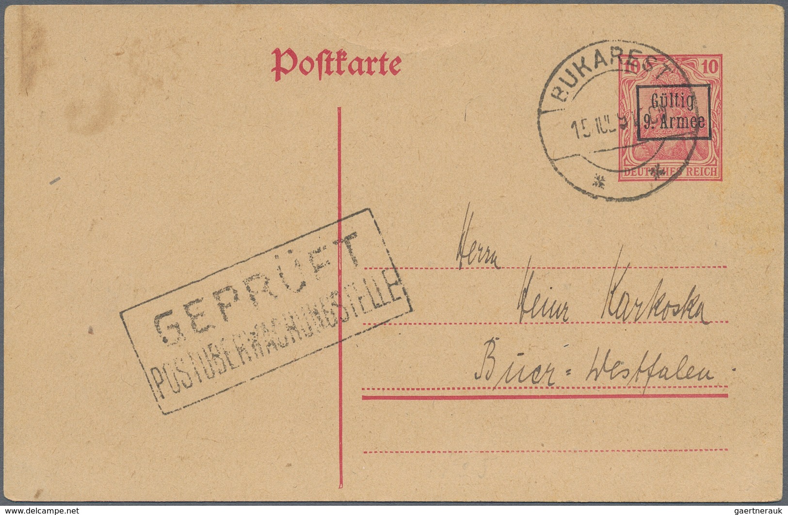 Deutsches Reich - Nebengebiete: 1902/1920, Vielseitige Partie Von Ca. 170 Bedarfs-Briefen/Karten, Da - Sammlungen