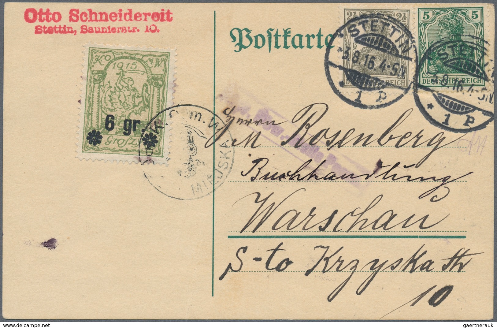 Deutsches Reich - Nebengebiete: 1902/1920, vielseitige Partie von ca. 170 Bedarfs-Briefen/Karten, da