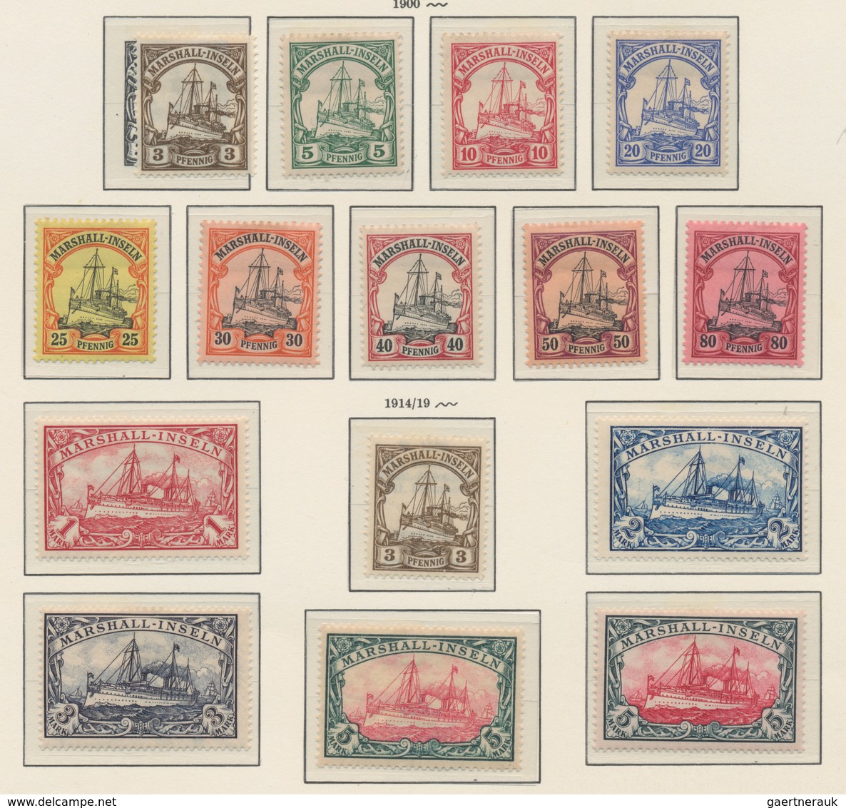 Deutsche Auslandspostämter + Kolonien: 1884/1919, Gestempelte Und Ungebrauchte Sammlung Von China Bi - Altri & Non Classificati