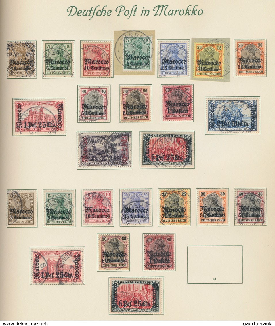 Deutsche Auslandspostämter + Kolonien: 1884/1919, Saubere Gestempelte Qualitäts-Sammlung Von China B - Altri & Non Classificati