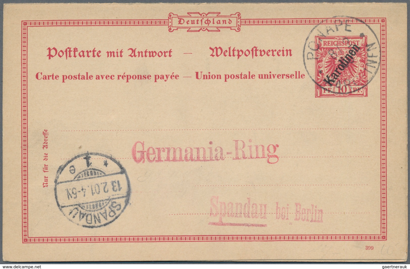 Deutsche Auslandspostämter + Kolonien: 1898/1912 (ca.), Partie Von Ca. 70 Karten, Meist Ungebrauchte - Altri & Non Classificati