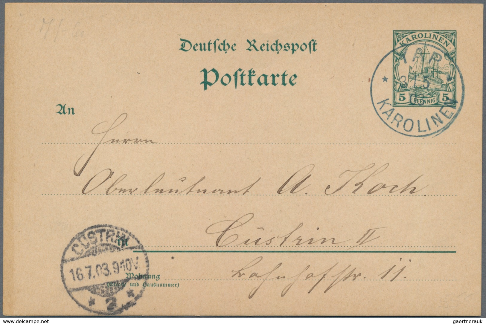 Deutsche Auslandspostämter + Kolonien: 1898/1912 (ca.), Partie Von Ca. 70 Karten, Meist Ungebrauchte - Other & Unclassified