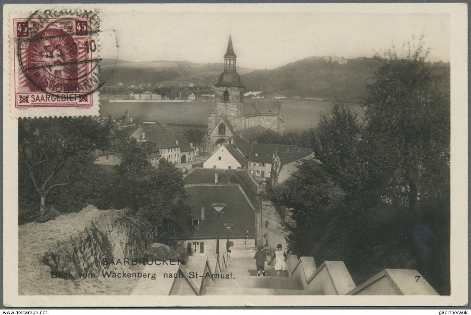 Deutsche Abstimmungsgebiete: Saargebiet: 1920-1934 (ca.), Partie Von Ca. 180 Belegen, Dabei Auch Gan - Covers & Documents