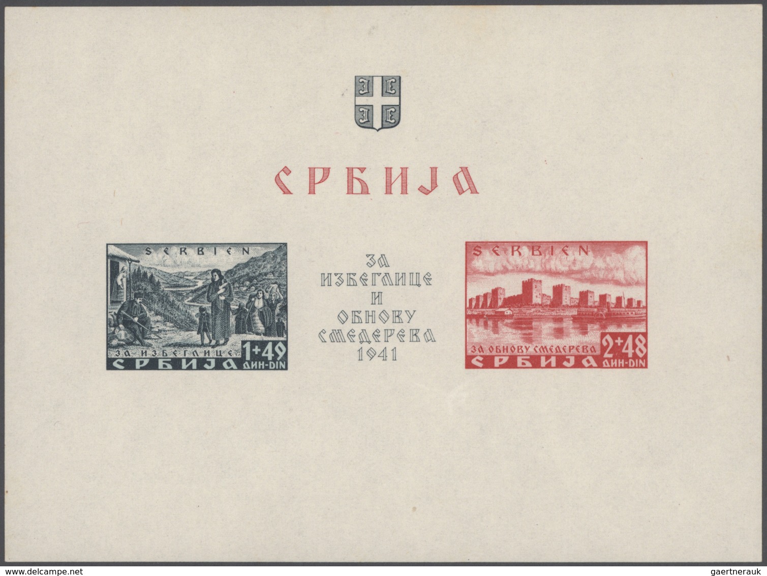 Deutsche Besetzung II. WK: 1939-1945, Sehr Gut Besetzte, Zum Teil Doppelt Geführte Sammlung Mit Zusä - Occupation 1938-45