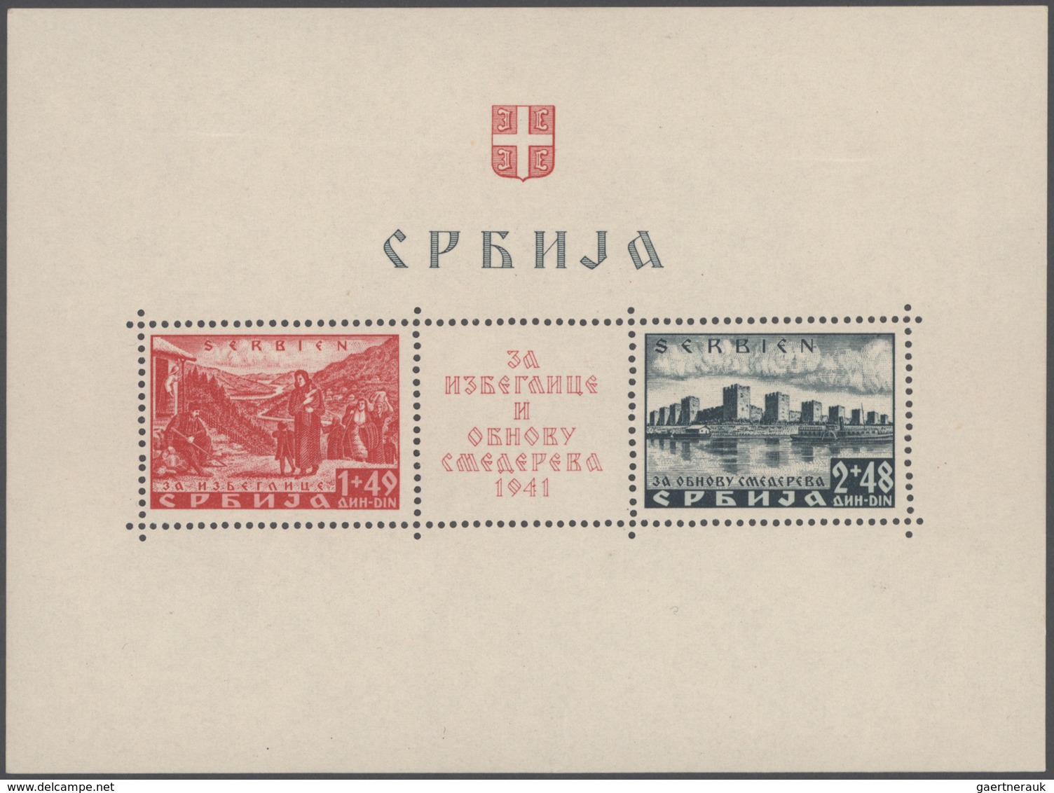 Deutsche Besetzung II. WK: 1939-1945, sehr gut besetzte, zum Teil doppelt geführte Sammlung mit zusä