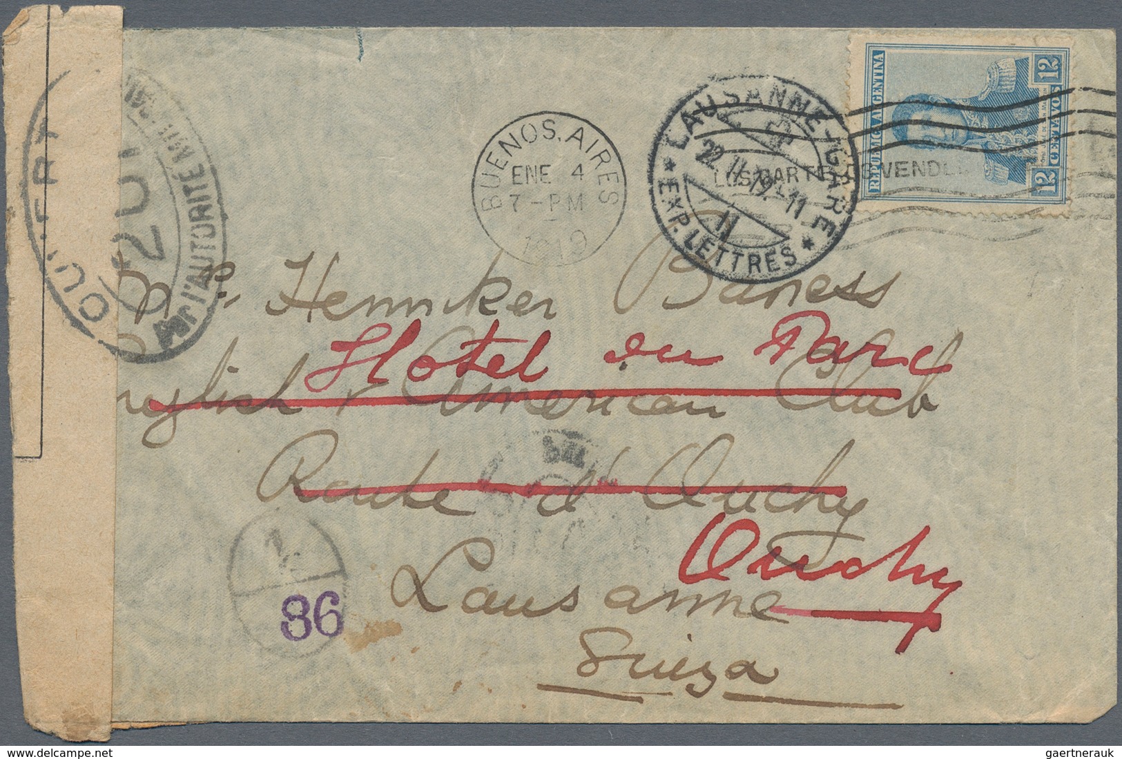 Kriegsgefangenen-Lagerpost: 1914/1919, Ca. 70 Briefe Von Kriegsgefangenen An Das Rote Kreuz In Genf - Sonstige & Ohne Zuordnung