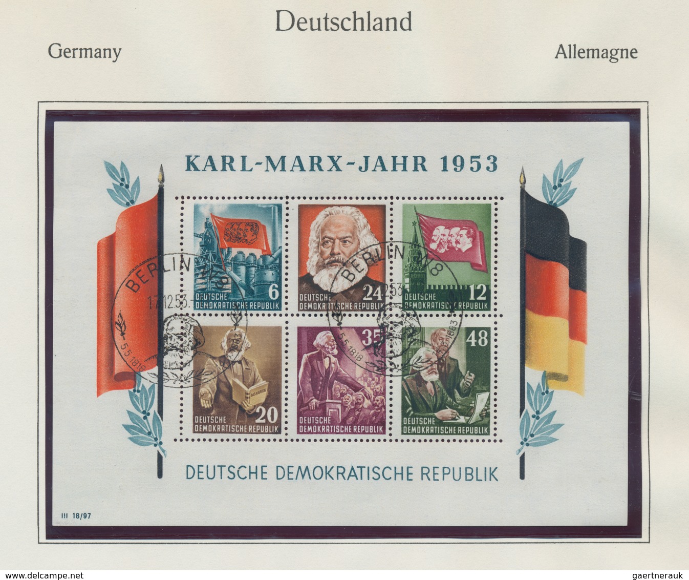 Deutschland Nach 1945: 1945/1985, Saubere Sammlung In Zwei Dicken KA/BE-Vordruckalben, Dabei SBZ, DD - Collections