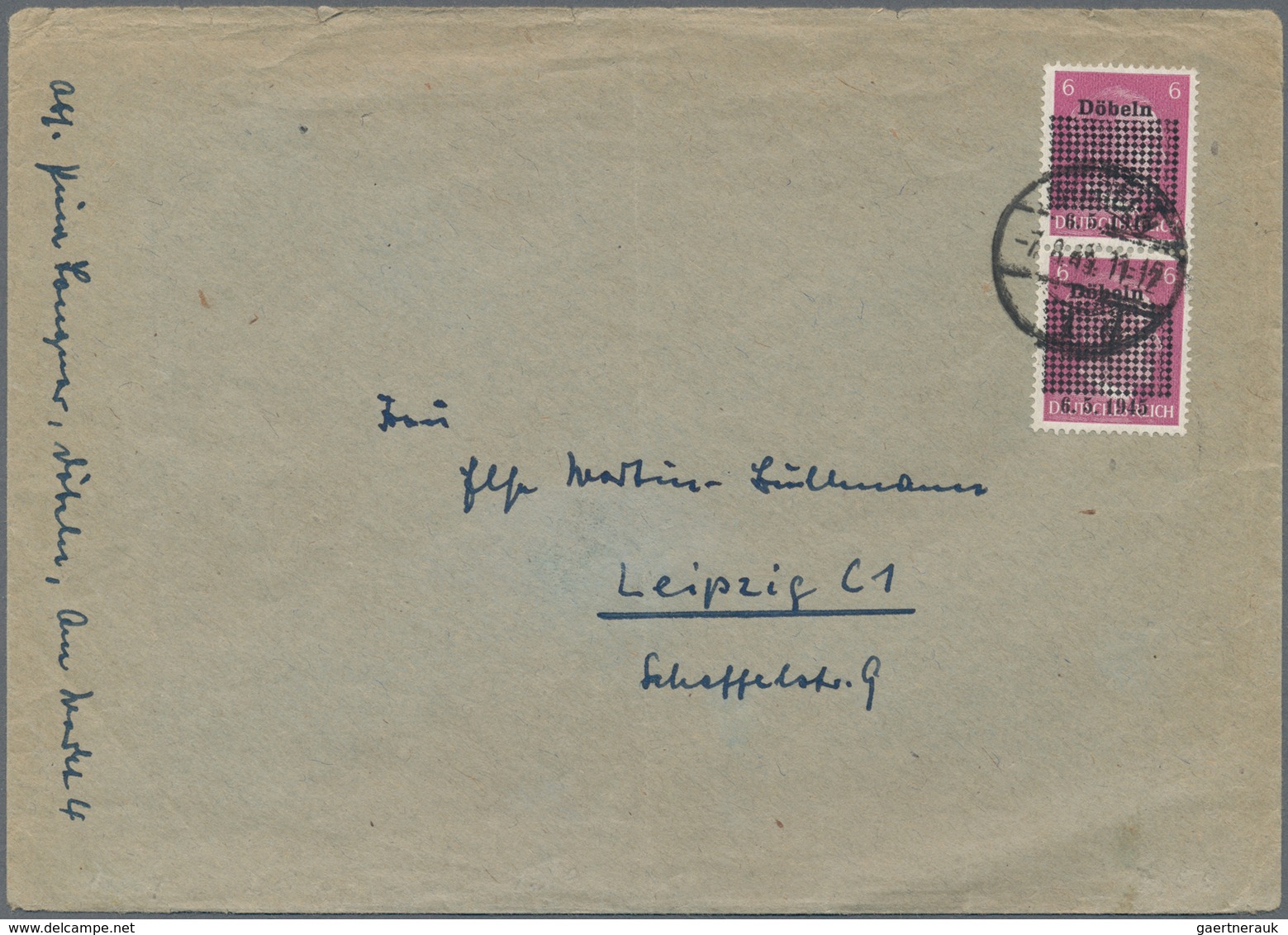 Deutsche Lokalausgaben Ab 1945: 1945, Kleines Lot Mit 40 Briefen Und Belegen, Dabei Einige Philateli - Autres & Non Classés