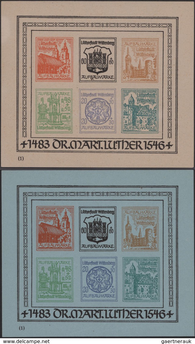 Deutsche Lokalausgaben Ab 1945: Deutsche Lokalausgaben Ab 1945 Sehr Gute Sammlung Deutsche Lokalausg - Sonstige & Ohne Zuordnung