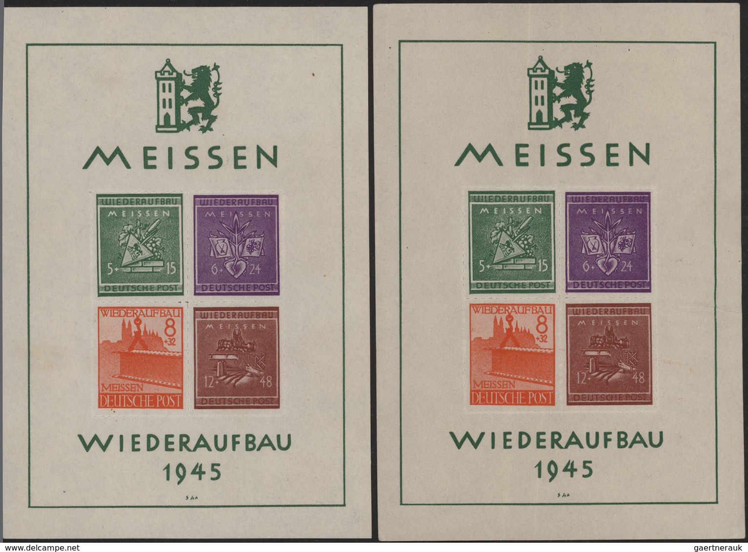 Deutsche Lokalausgaben Ab 1945: Deutsche Lokalausgaben Ab 1945 Sehr Gute Sammlung Deutsche Lokalausg - Sonstige & Ohne Zuordnung