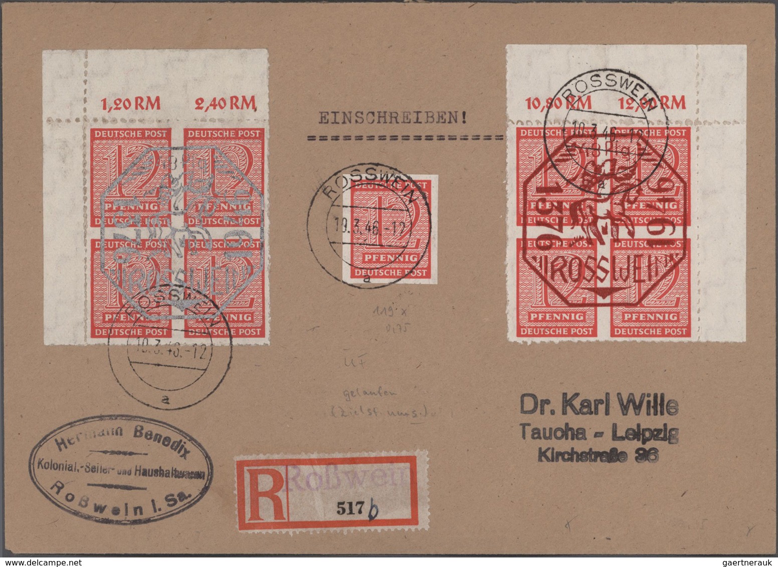 Deutsche Lokalausgaben Ab 1945: Deutsche Lokalausgaben Ab 1945 Sehr Gute Sammlung Deutsche Lokalausg - Other & Unclassified