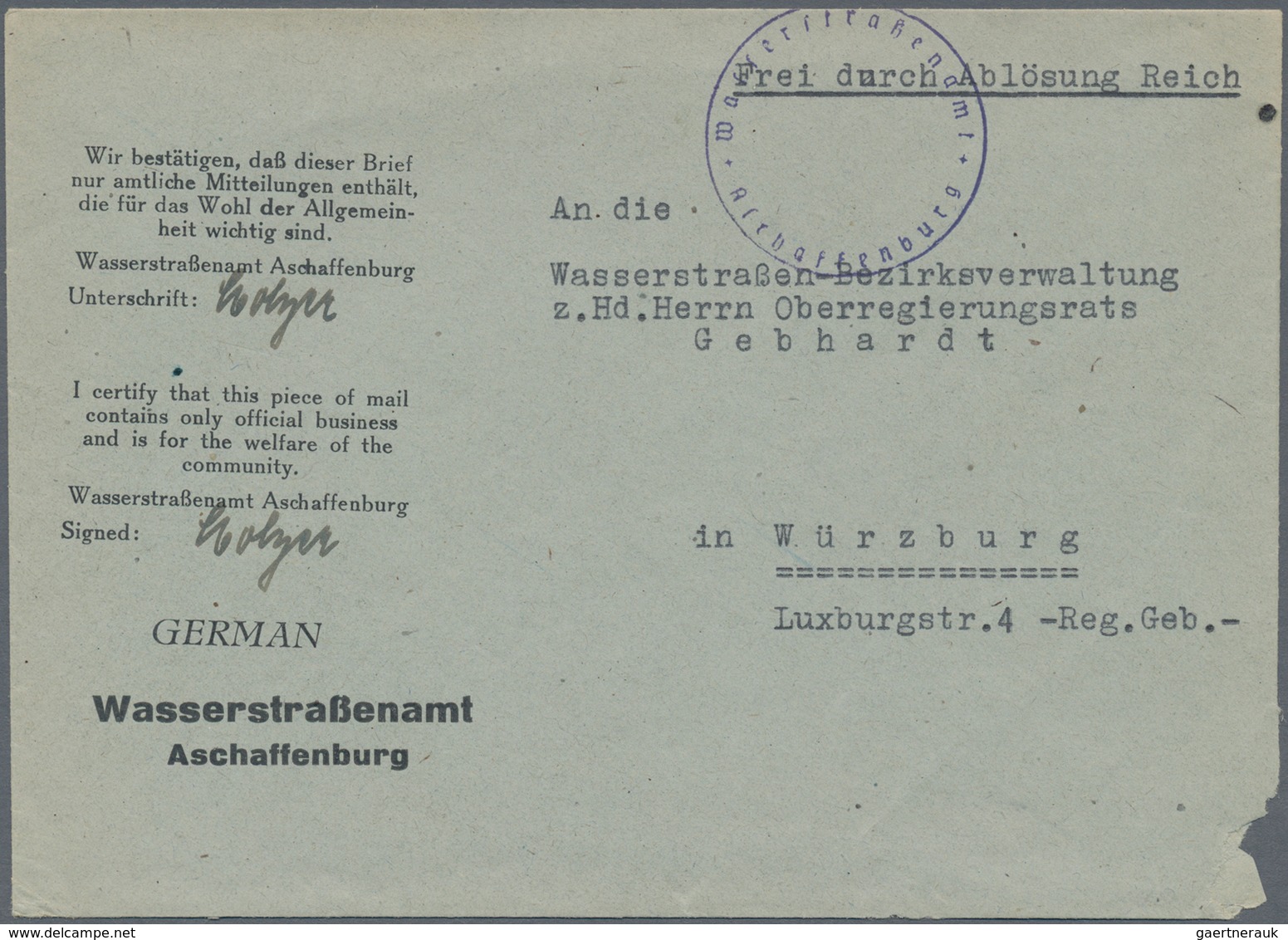 Alliierte Besetzung - Gebühr Bezahlt: 1945/1948, Franken Plz 13a, Saubere Partie Von Ca. 153 Gebühr - Sonstige & Ohne Zuordnung
