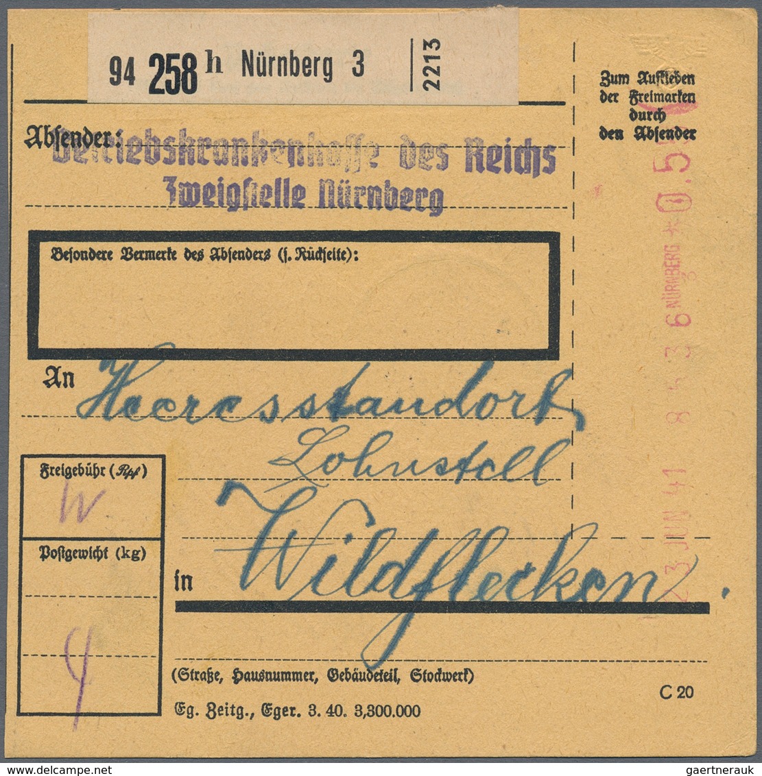 Alliierte Besetzung - Gebühr Bezahlt: 1945/1953, Umfangreiche Stempel- Und Spezial-Sammlung Mit Gesc - Other & Unclassified