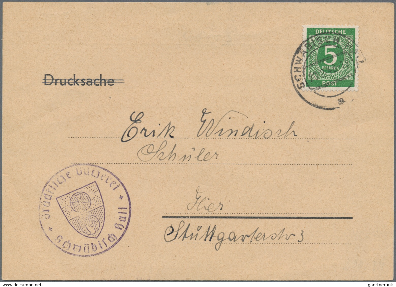Alliierte Besetzung - Gemeinschaftsausgaben: 1946-1948, Posten Mit über 500 Briefen Und Belegen, Dab - Other & Unclassified