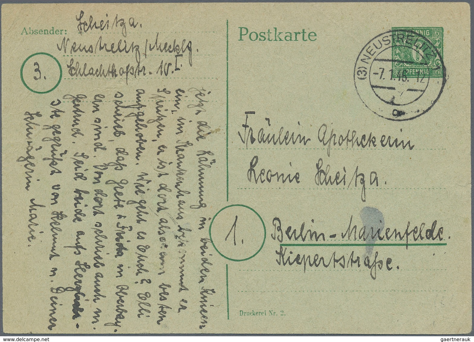 Sowjetische Zone: 1945/1950, Sehr Vielseitiger Und Ergiebiger Posten Von Ca. 380 Briefen Und Karten, - Autres & Non Classés