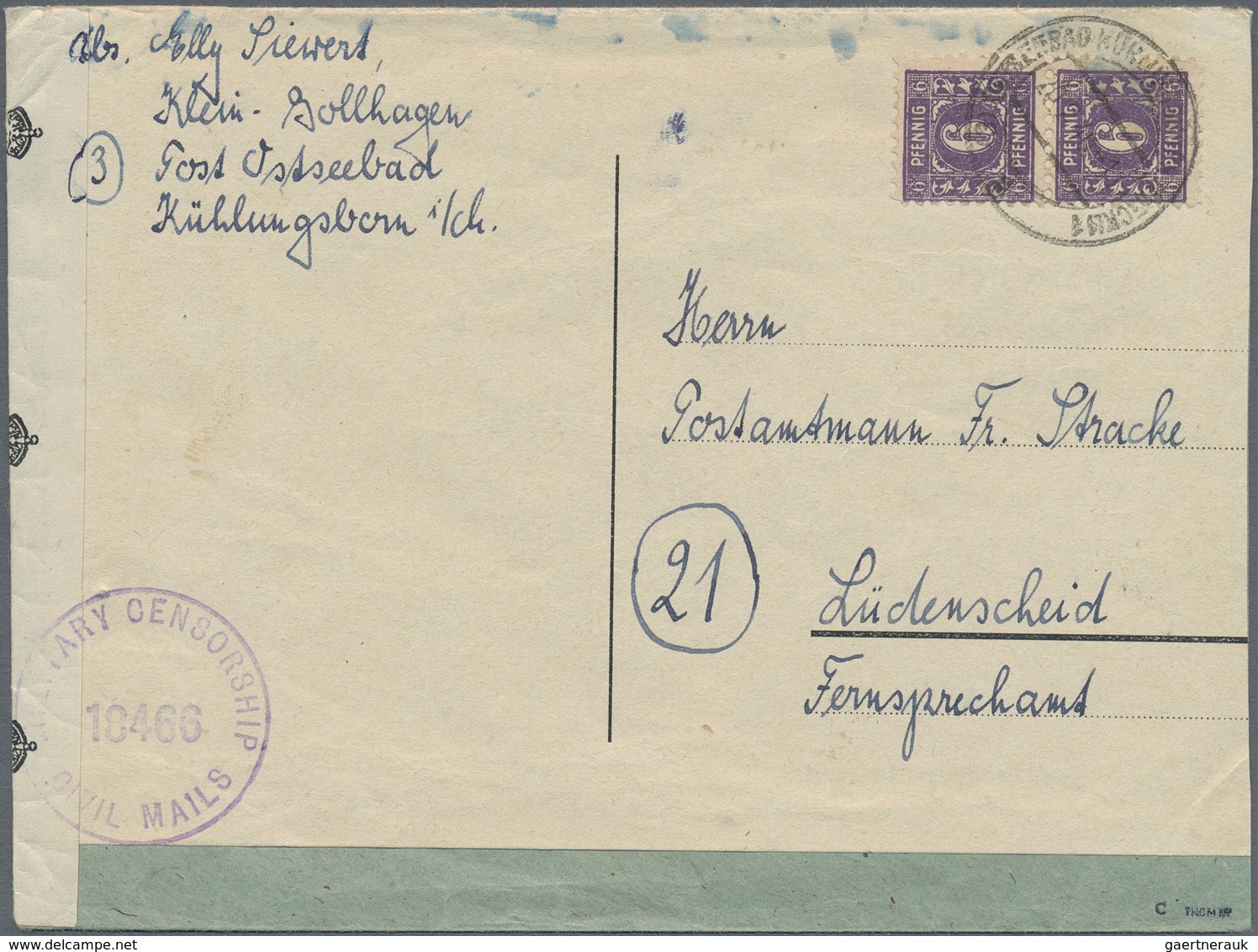Sowjetische Zone: 1945/1950, Sehr Vielseitiger Und Ergiebiger Posten Von Ca. 380 Briefen Und Karten, - Other & Unclassified
