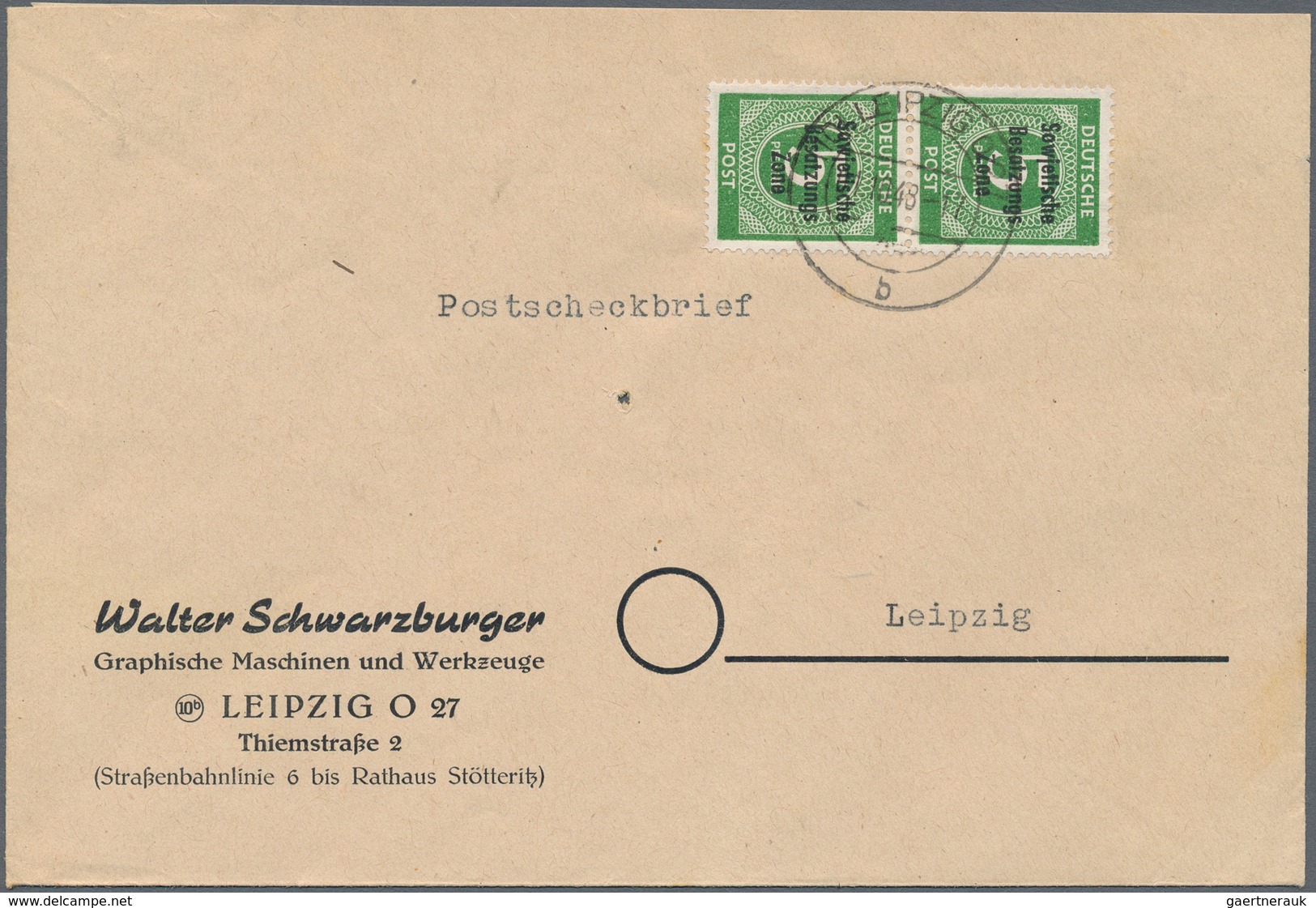 Sowjetische Zone - Allgemeine Ausgaben: 1948/1952, Sammlung Von Ca. 243 Briefen/Karten/gebrauchten G - Other & Unclassified