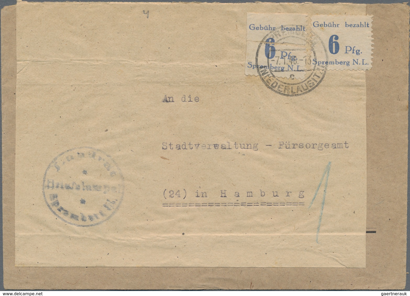 DDR: 1945/90 Bestand von ca. 350 Briefen, Karten, Ganzsachen und Aerogrammen, dabei Luftpost, gute F