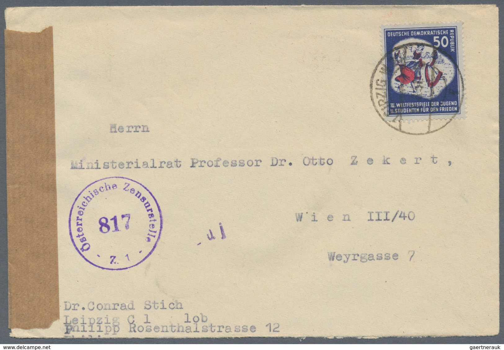 DDR: 1949/2019, umfassende Sammlung von ca. 2.180 Briefen und Karten ab etwas SBZ Allg.Ausgabe, auge