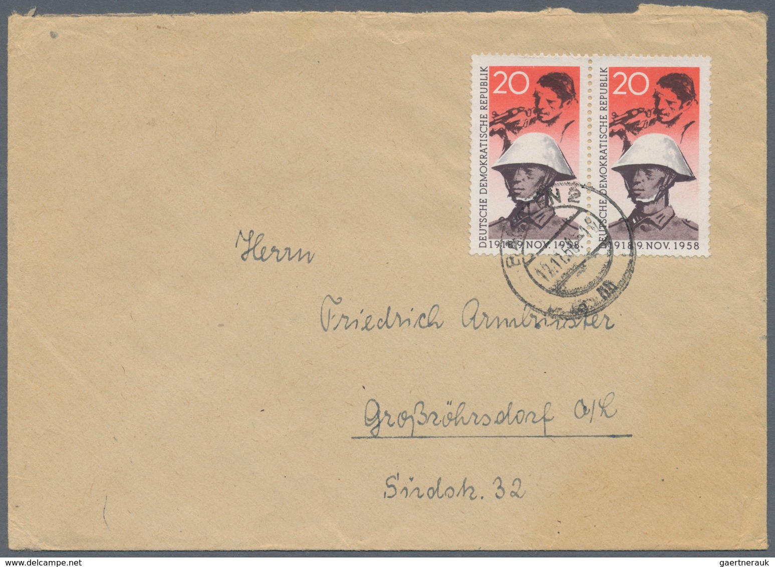 DDR: 1949/2019, umfassende Sammlung von ca. 2.180 Briefen und Karten ab etwas SBZ Allg.Ausgabe, auge