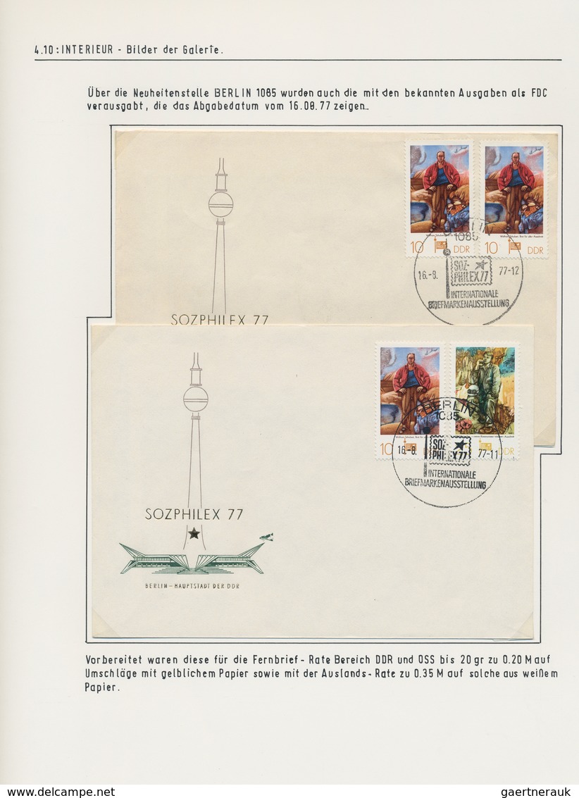 DDR: 1976 - 1990, Ausstellungs-Sammlung Zur Geschichte Des Palastes Der Republik In Berlin, Hautstad - Collections