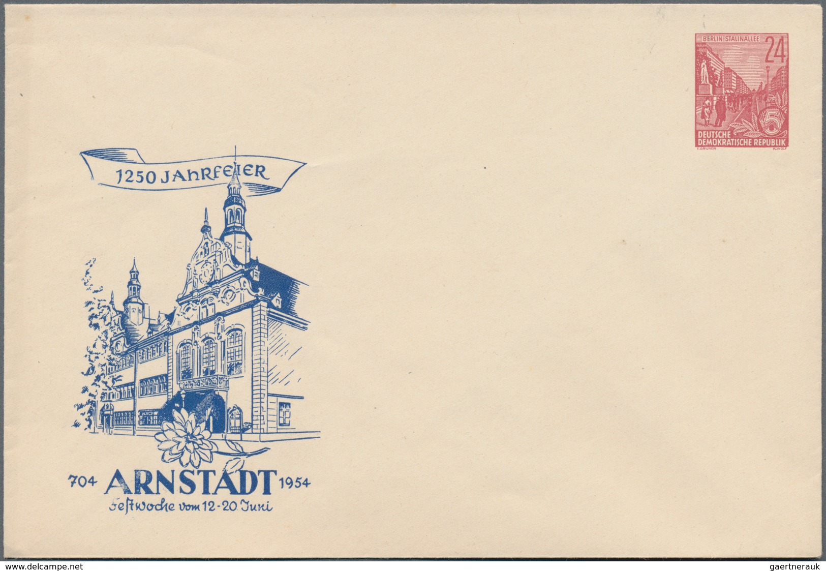 DDR - Ganzsachen: 1950/91 Bestand Von Ca. 430 Ungebrauchten Und Gebrauchten Ganzsachen, Dabei Karten - Autres & Non Classés