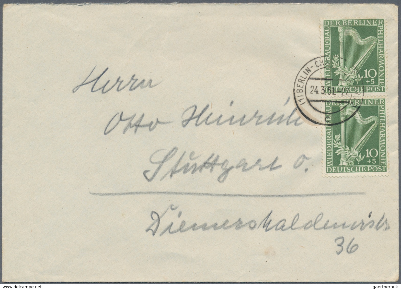 Berlin: 1945/1990, Umfassende Sammlung Von Ca. 1.420 Briefen Und Karten Ab Einigen Vorläufern Bis Hi - Briefe U. Dokumente