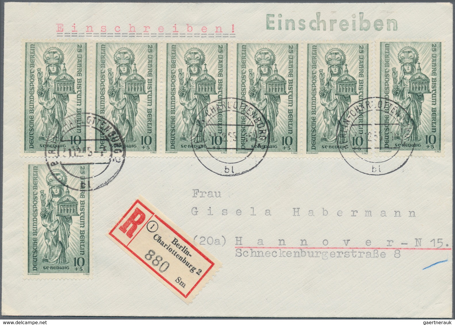 Berlin: 1945/1990, umfassende Sammlung von ca. 1.420 Briefen und Karten ab einigen Vorläufern bis hi