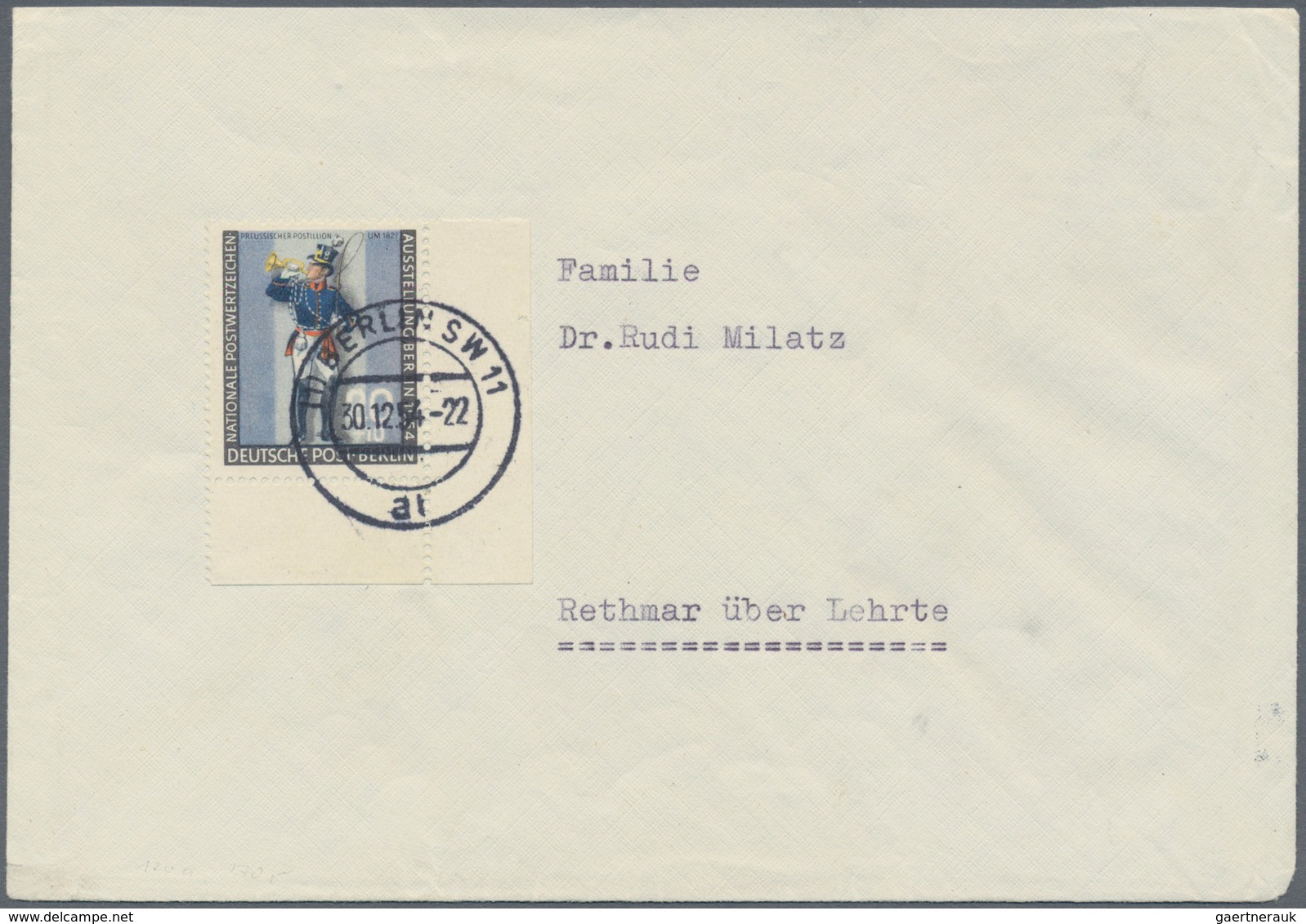 Berlin: 1945/1990, umfassende Sammlung von ca. 1.420 Briefen und Karten ab einigen Vorläufern bis hi