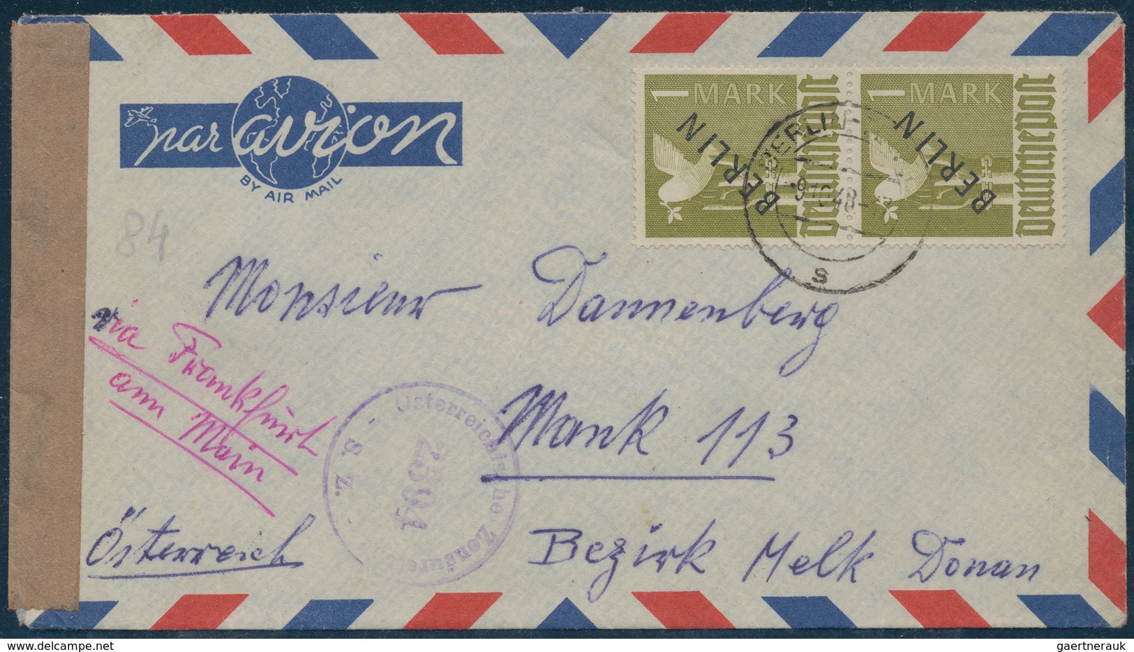 Berlin: 1948-1990, Postfrische Teilsammlung Im Vordruck, Dazu Gestempelter Block 1 Attest, 1 M Schwa - Briefe U. Dokumente