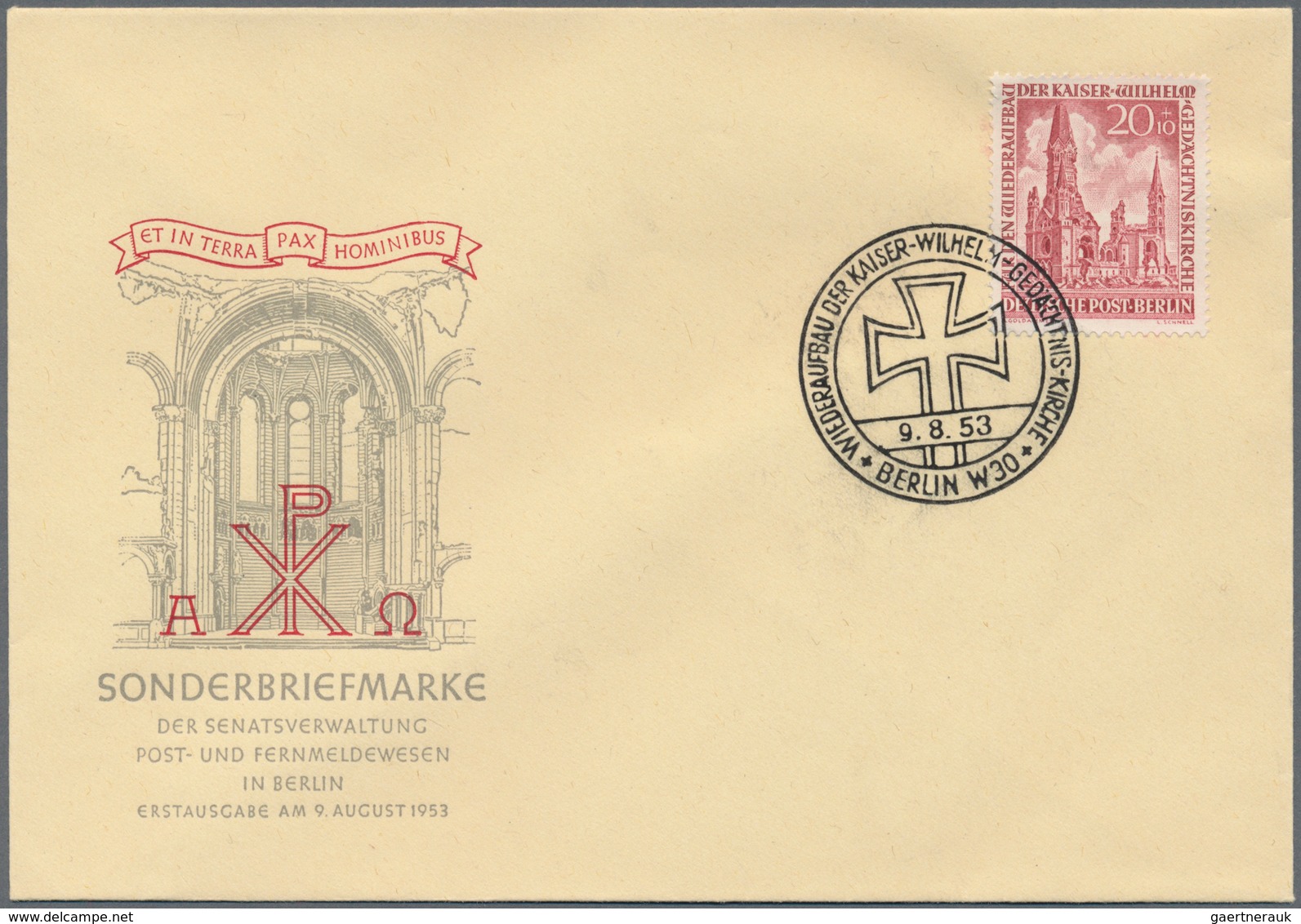 Berlin: 1950/1956, Partie Von Ca. 65 Briefen Und Karten, Dabei ERP, Glocken, Reklame-Zusammendrucke - Lettres & Documents
