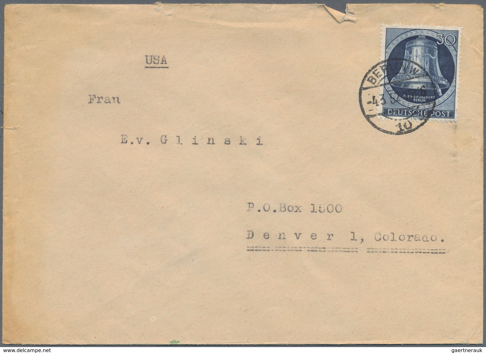 Berlin: 1952/1960, Vielseitiger Posten Von Ca. 195 Briefen Und Karten Aus Alter Familien-Korresponde - Briefe U. Dokumente