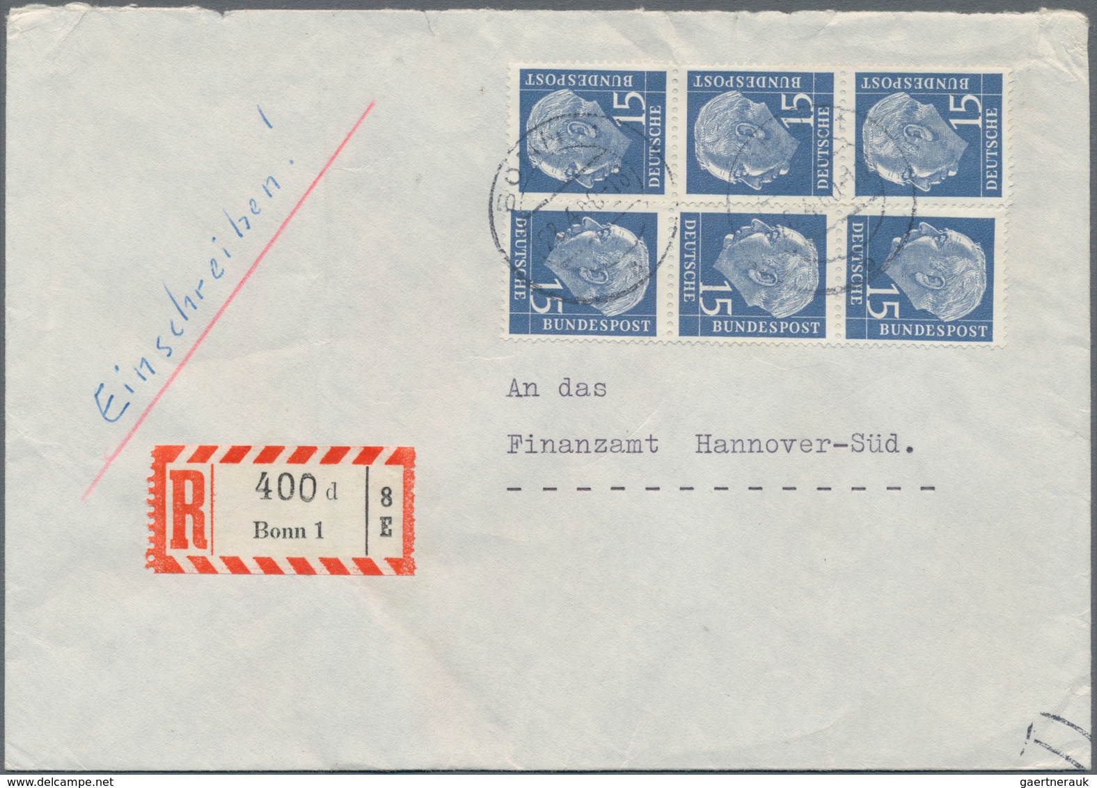 Bundesrepublik Deutschland: 1946/75 Ca. 720 Briefe, Karten, Ganzsachen (incl. GAA Auf Beleg), Dabei - Collections