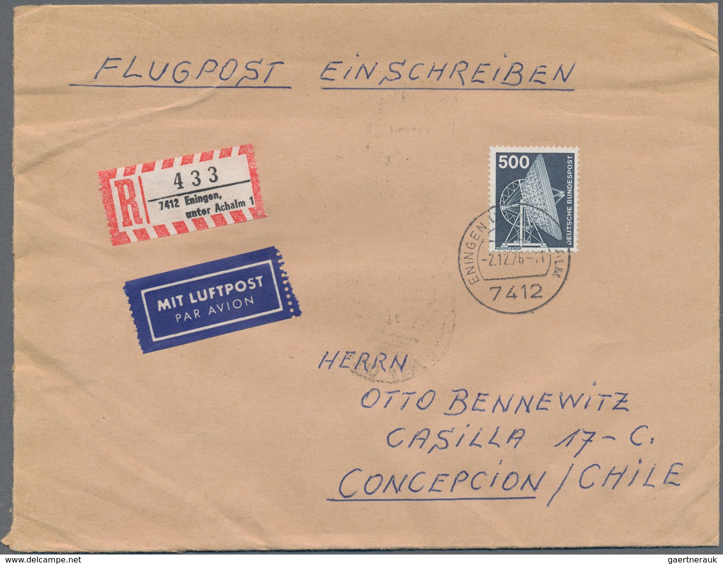 Bundesrepublik Deutschland: 1949/1990, Vielseitige Partie Von Ca. 109 Briefen Aus Eine Korrespondenz - Collections