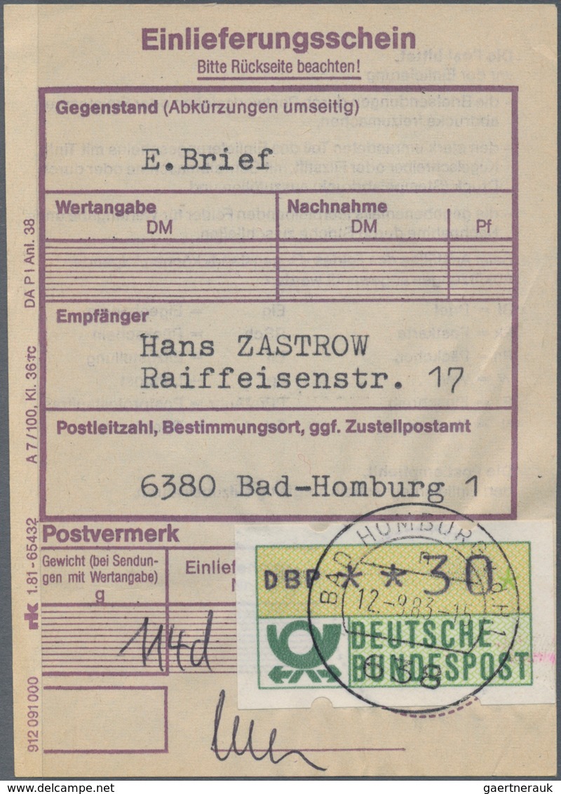 Bundesrepublik Deutschland: 1949/2019, umfassende Sammlung von ca. 4.330 Briefen und Karten, augensc