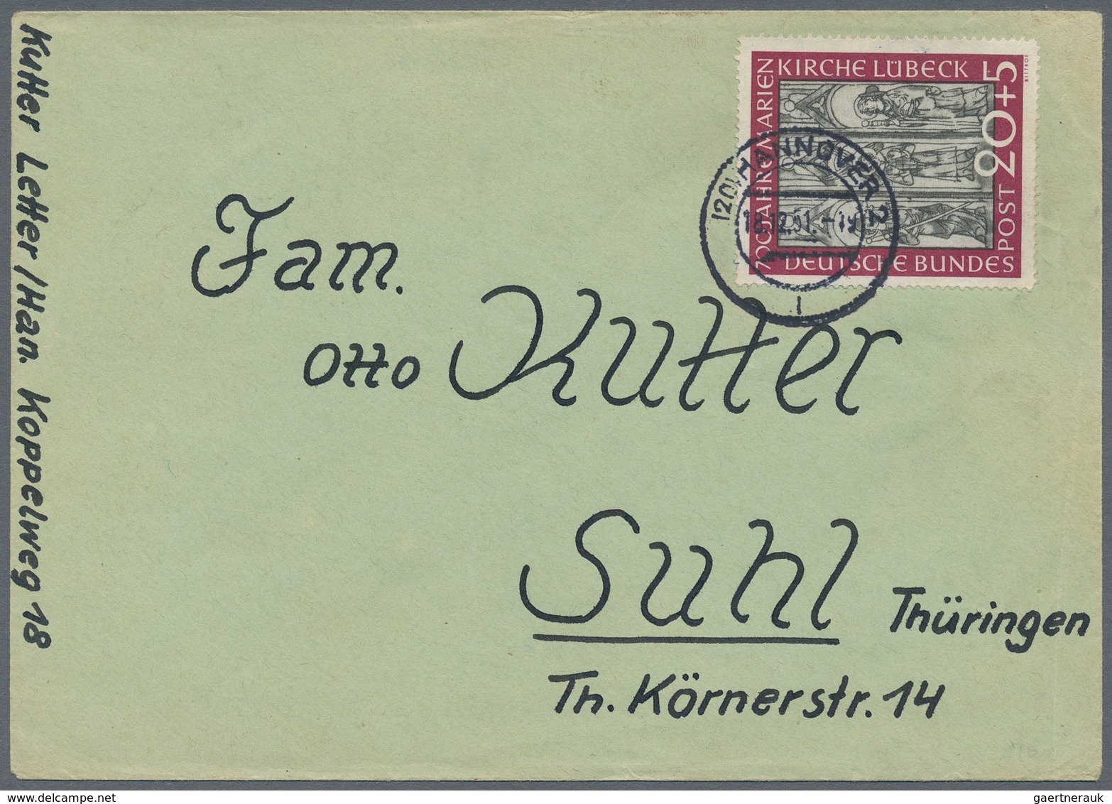 Bundesrepublik Deutschland: 1950/1960 (ca.), Vielseitiger Posten Von Ca. 180 Briefen Und Karten Mit - Collections