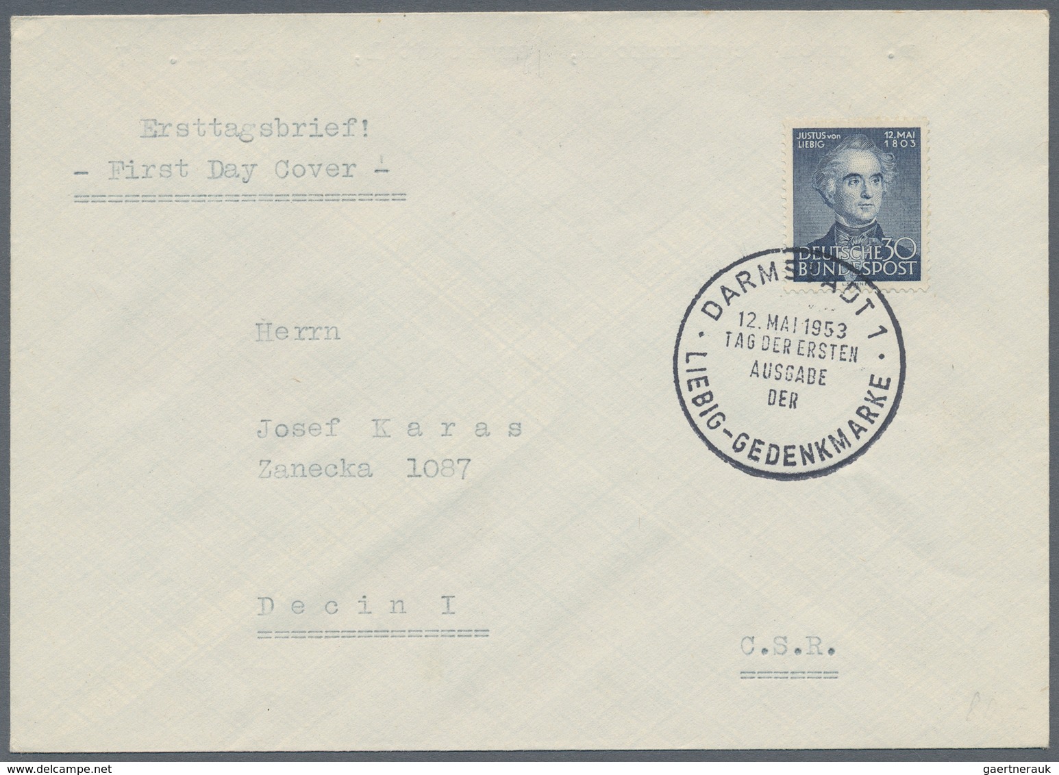 Bundesrepublik Deutschland: 1950/1960 (ca.), vielseitiger Posten von ca. 180 Briefen und Karten mit