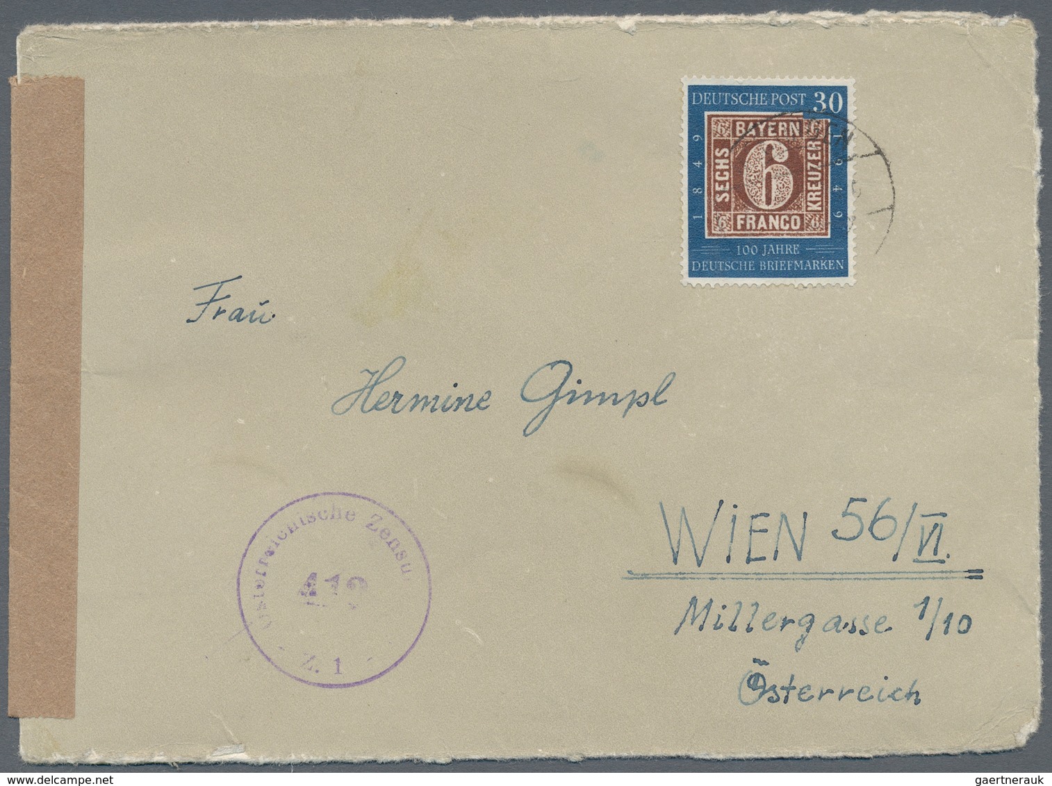 Bundesrepublik Deutschland: 1950/1960 (ca.), vielseitiger Posten von ca. 180 Briefen und Karten mit