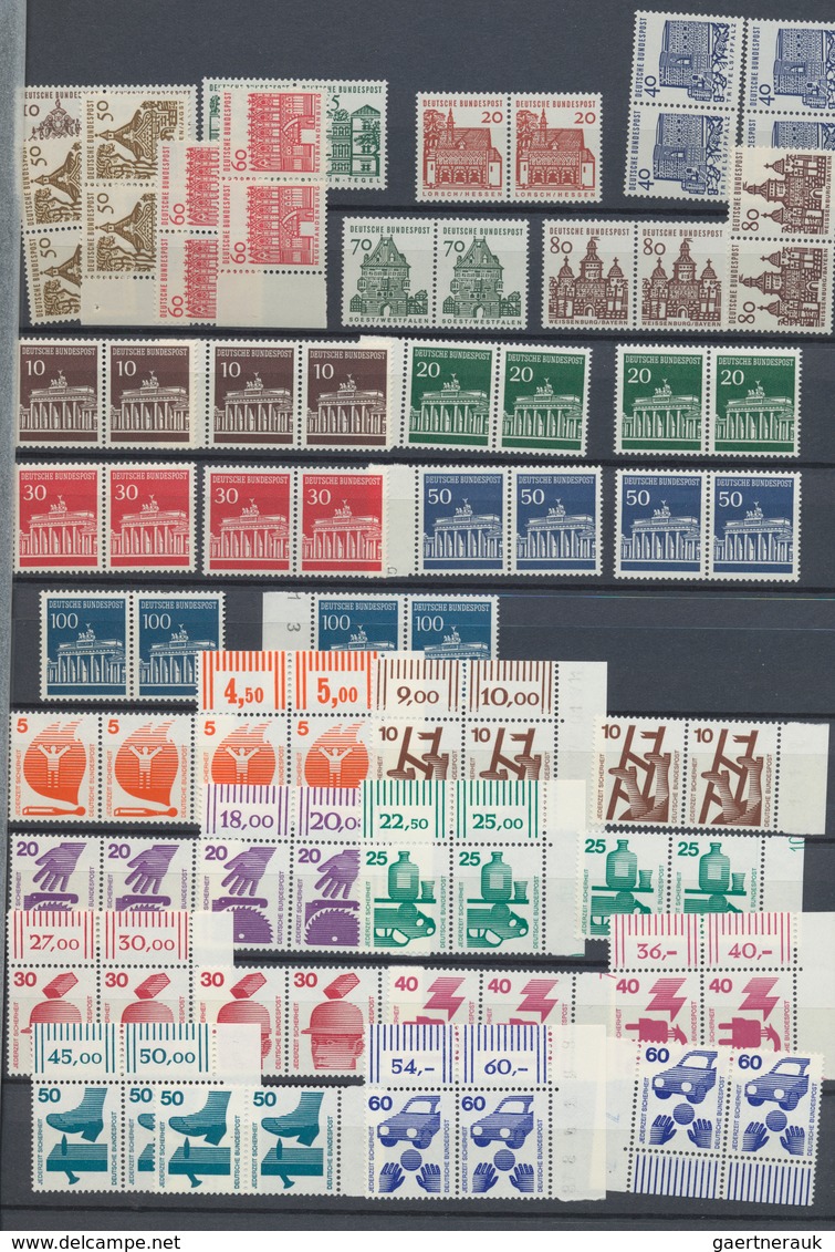 Bundesrepublik Deutschland: 1952/2002, Dauerserien Spezial, Reichhaltiger Postfrischer Und Gestempel - Sammlungen